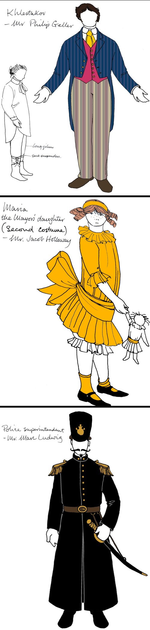 Government Inspector (costume designs)