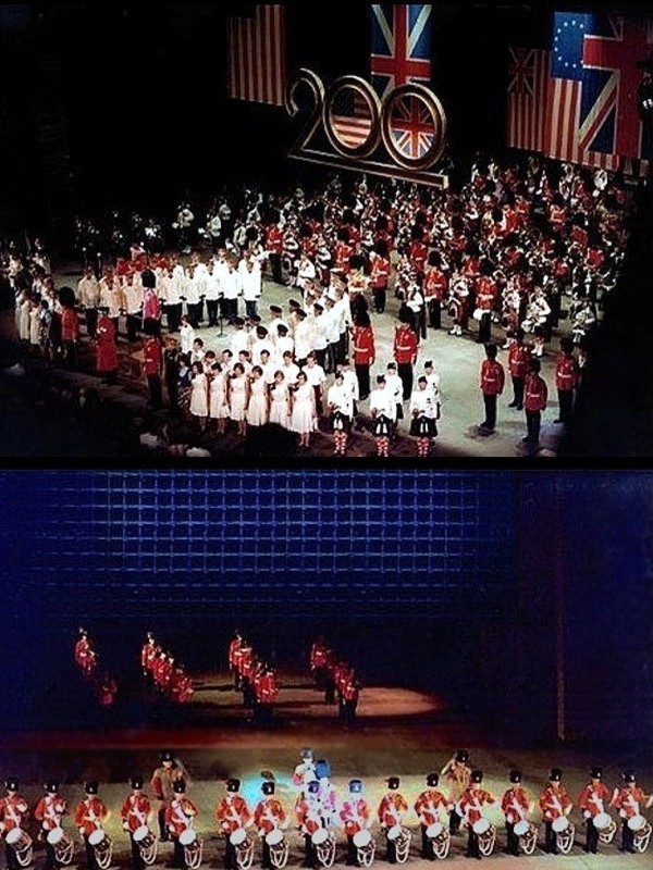Set for THE EDINBURGH MILITARY TATTOO